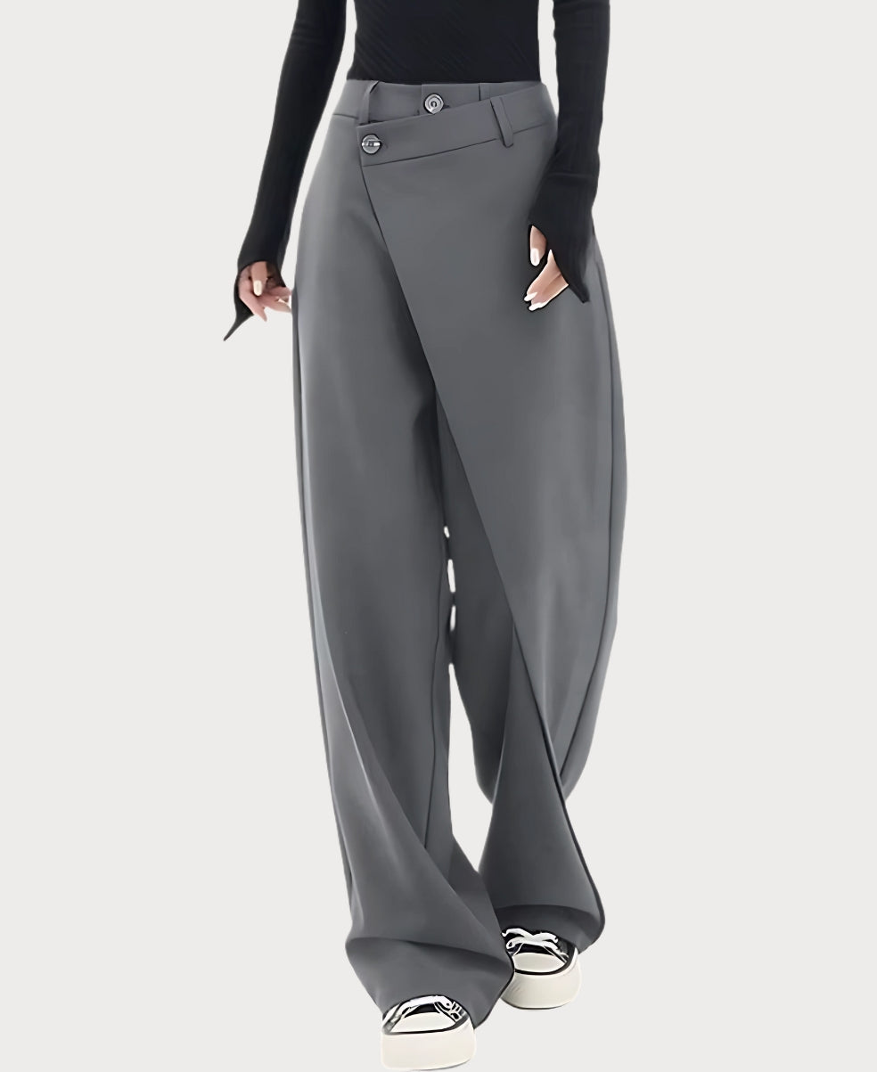 Madelyn - Pantalones Holgados de Estilo Japonés Moderno