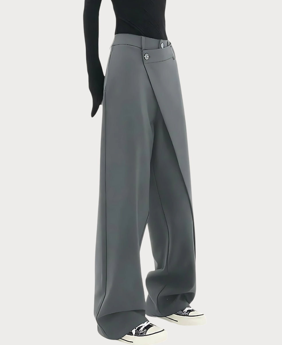 Madelyn - Pantalones Holgados de Estilo Japonés Moderno