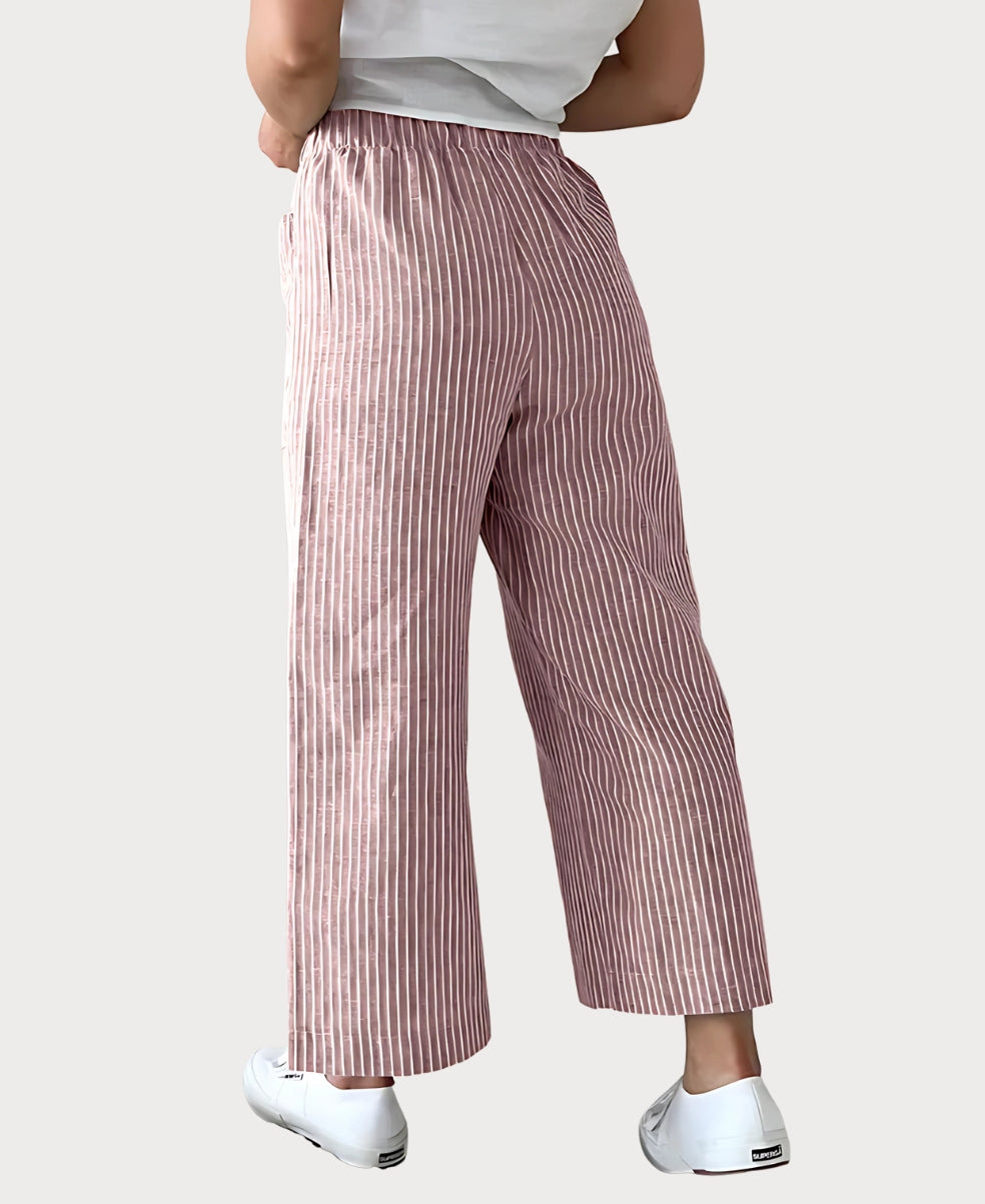 Kalia - Pantalones Livianos de Corte Relajado