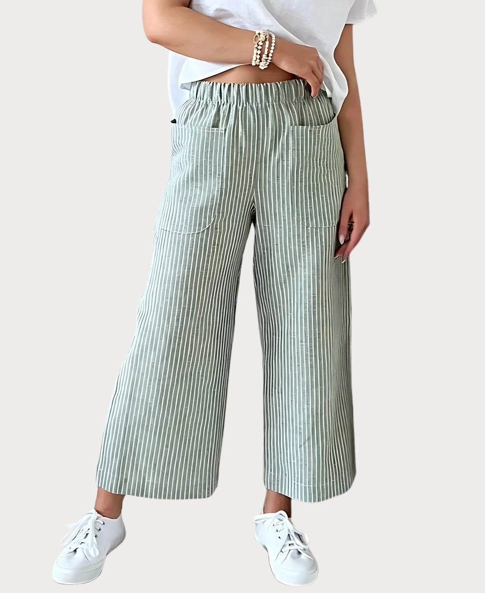 Kalia - Pantalones Livianos de Corte Relajado