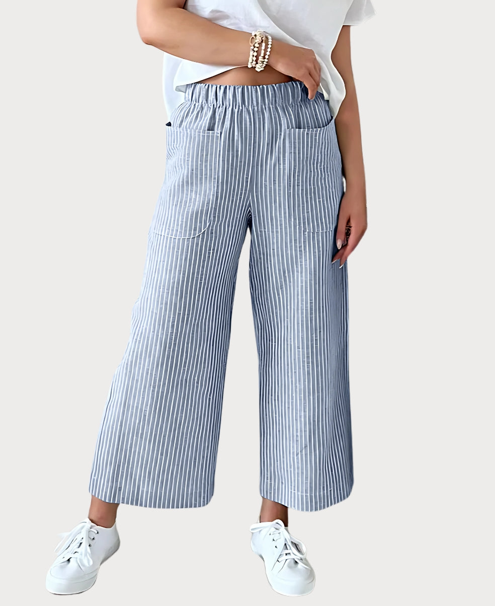 Kalia - Pantalones Livianos de Corte Relajado