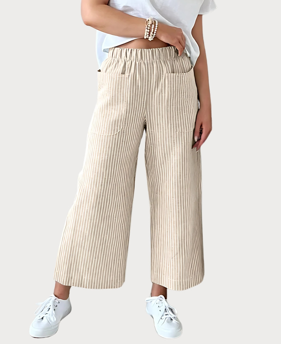 Kalia - Pantalones Livianos de Corte Relajado