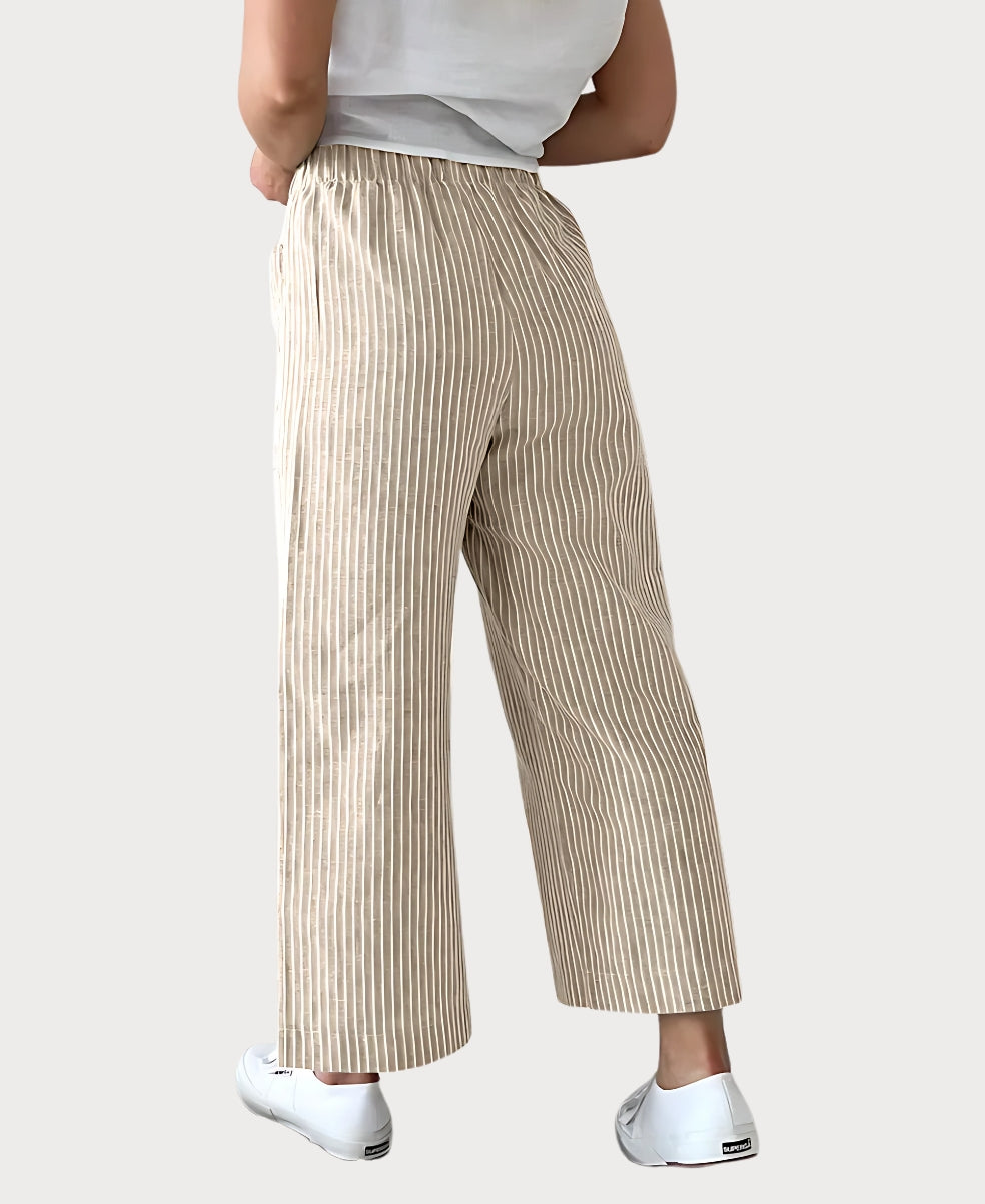 Kalia - Pantalones Livianos de Corte Relajado
