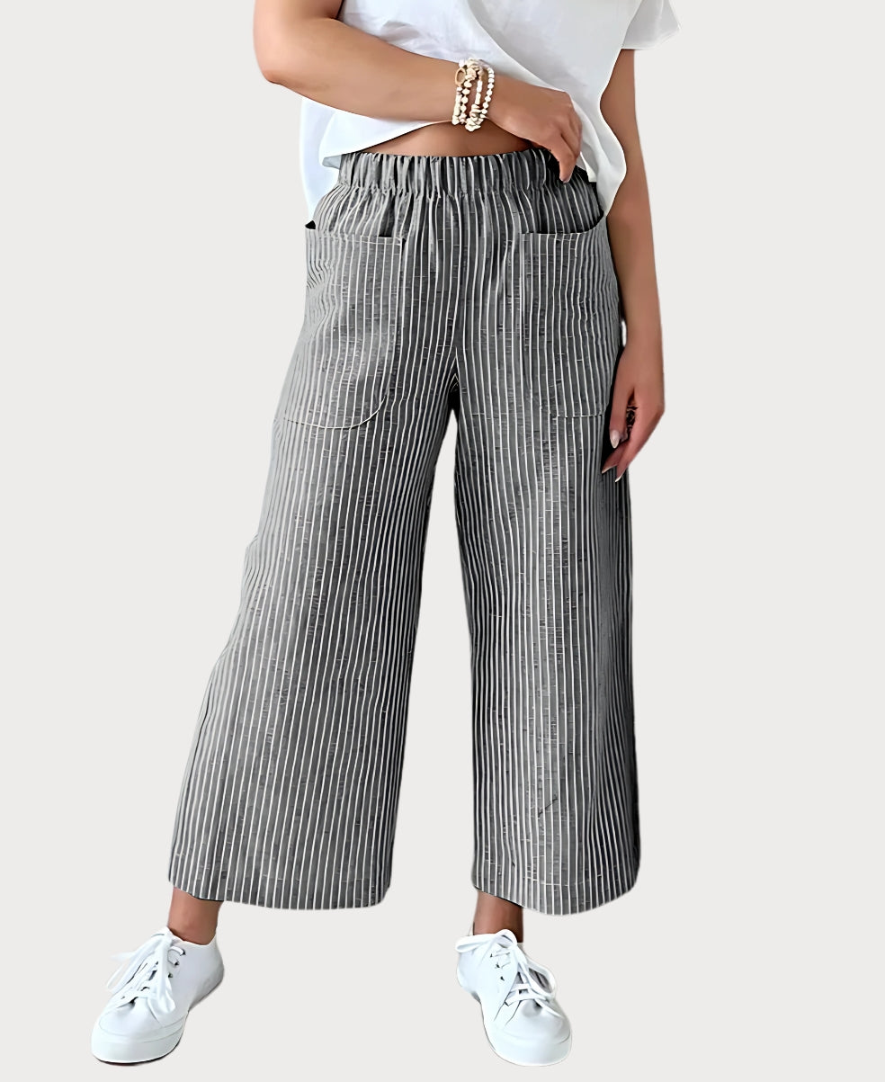 Kalia - Pantalones Livianos de Corte Relajado