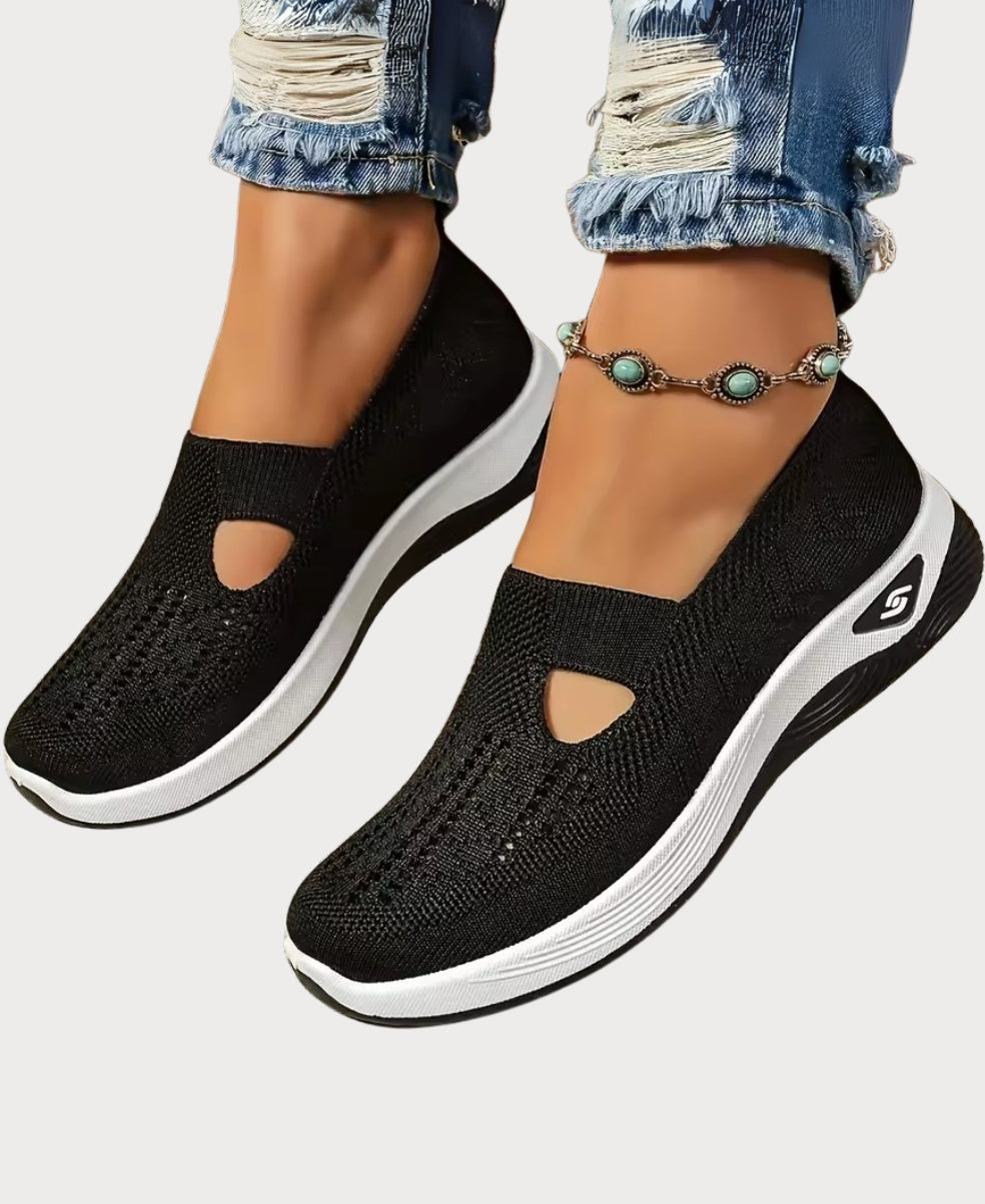 Cornelia - Zapatillas Cómodas para Caminar Antideslizante