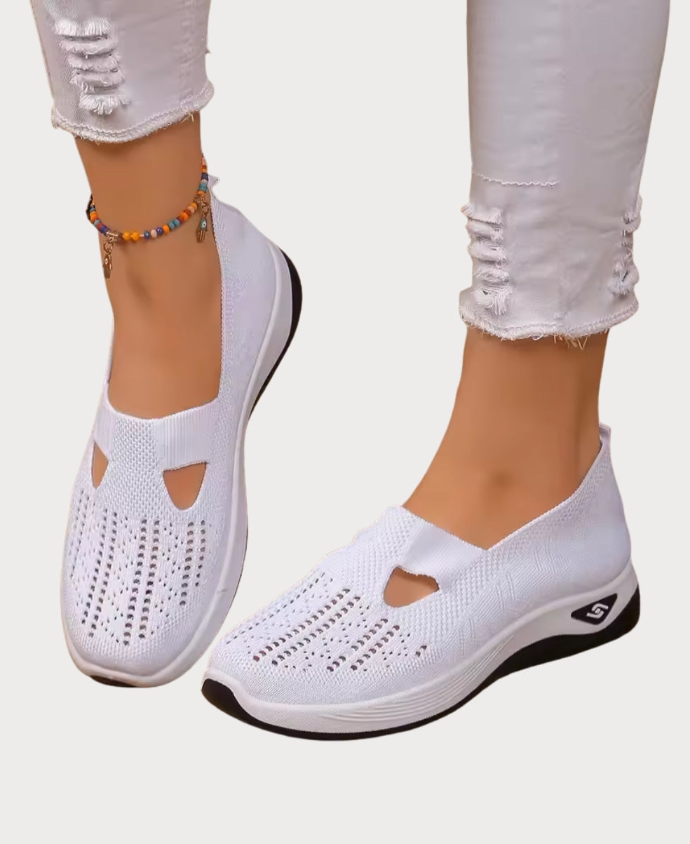 Cornelia - Zapatillas Cómodas para Caminar Antideslizante