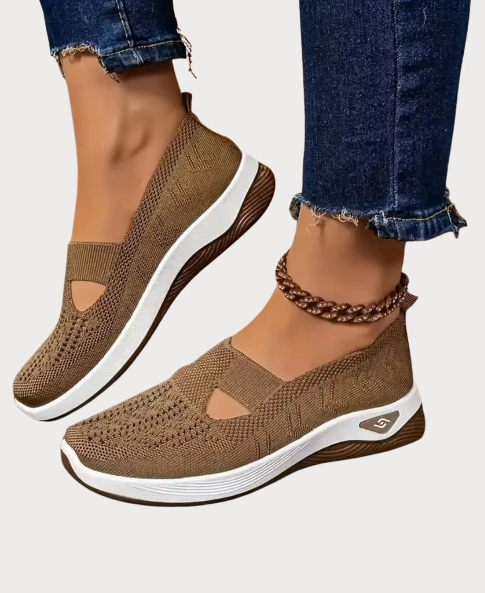 Cornelia - Zapatillas Cómodas para Caminar Antideslizante