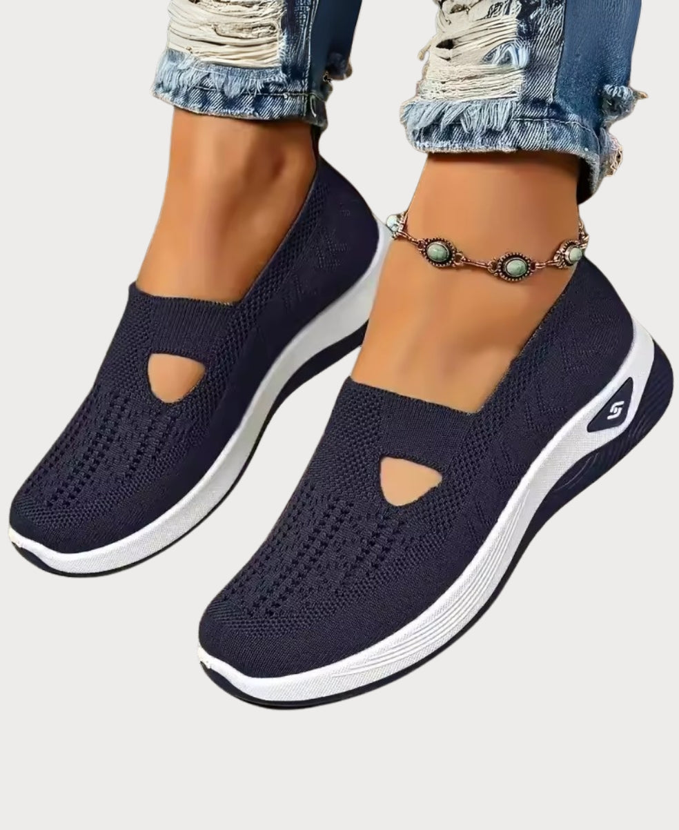 Cornelia - Zapatillas Cómodas para Caminar Antideslizante