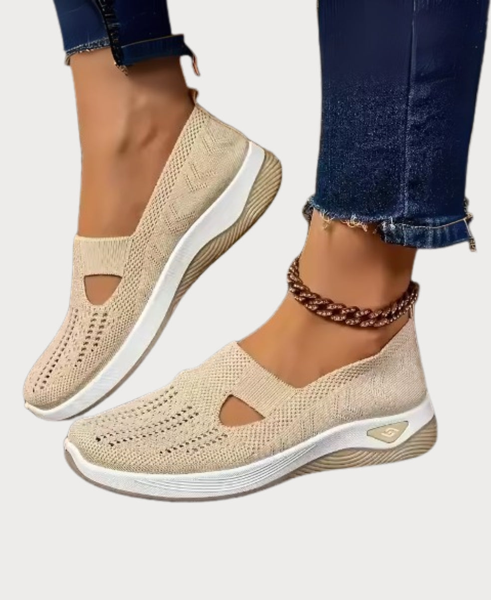 Cornelia - Zapatillas Cómodas para Caminar Antideslizante