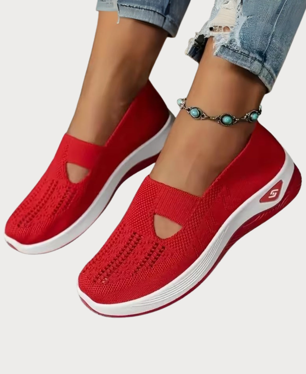 Cornelia - Zapatillas Cómodas para Caminar Antideslizante