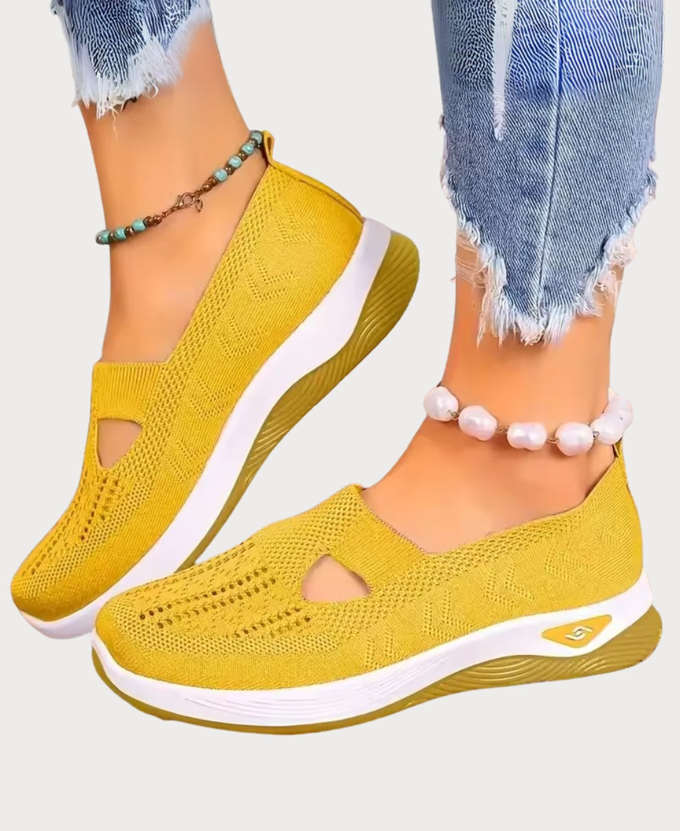 Cornelia - Zapatillas Cómodas para Caminar Antideslizante
