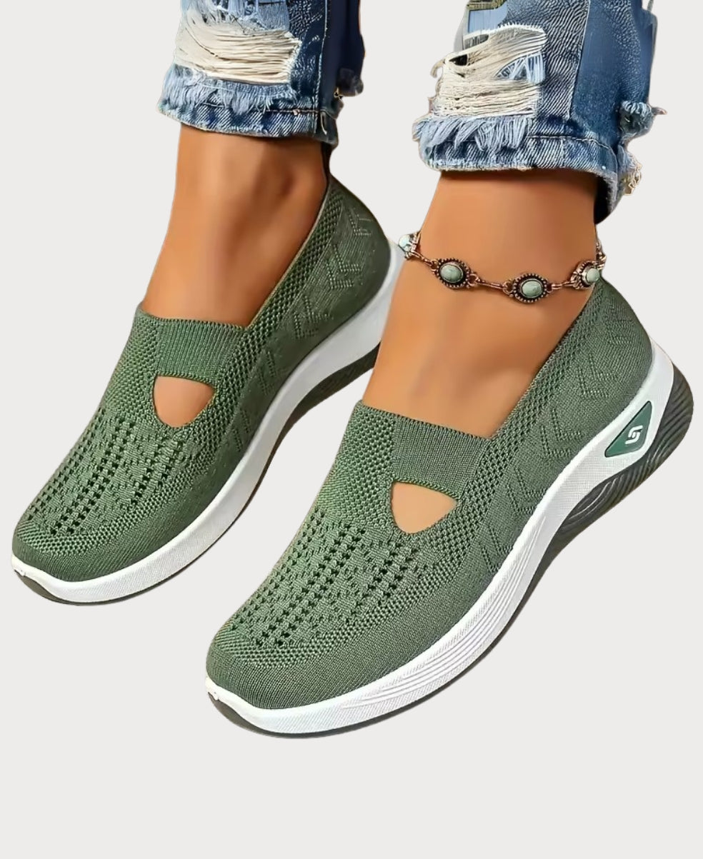 Cornelia - Zapatillas Cómodas para Caminar Antideslizante