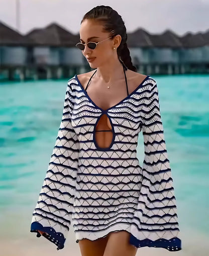 Amelia - Minivestido Playero de Crochet