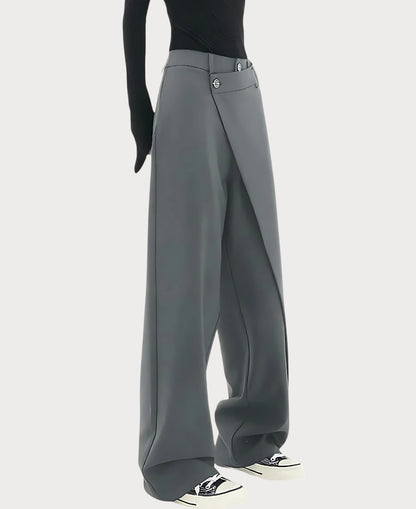 Madelyn - Pantalones Holgados de Estilo Japonés Moderno