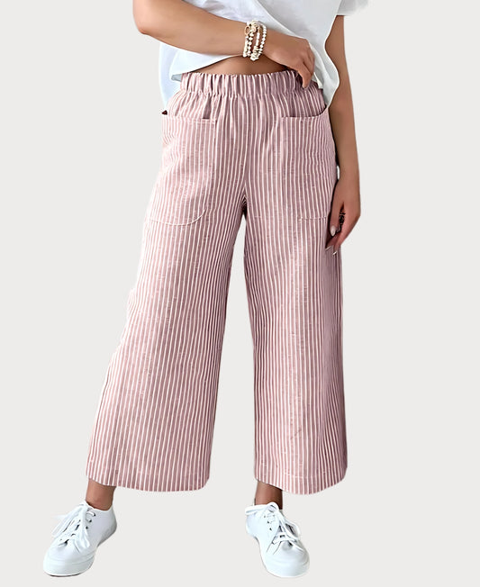 Kalia - Pantalones Livianos de Corte Relajado