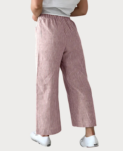 Kalia - Pantalones Livianos de Corte Relajado