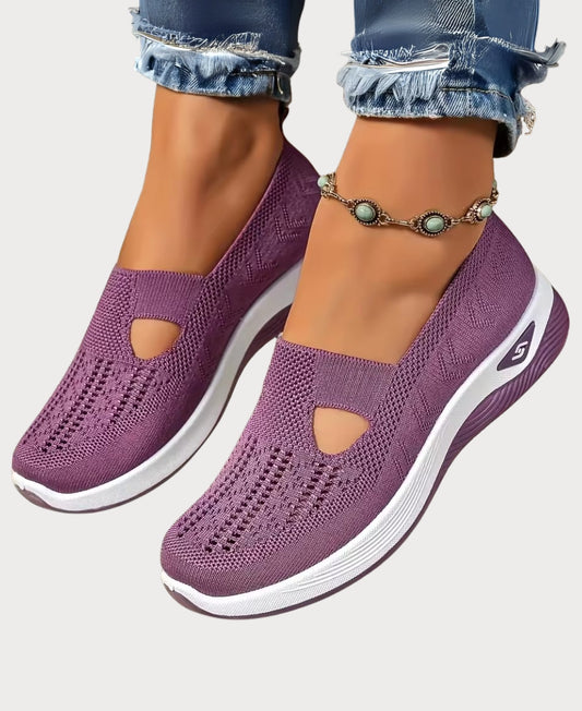 Cornelia - Zapatillas Cómodas para Caminar Antideslizante