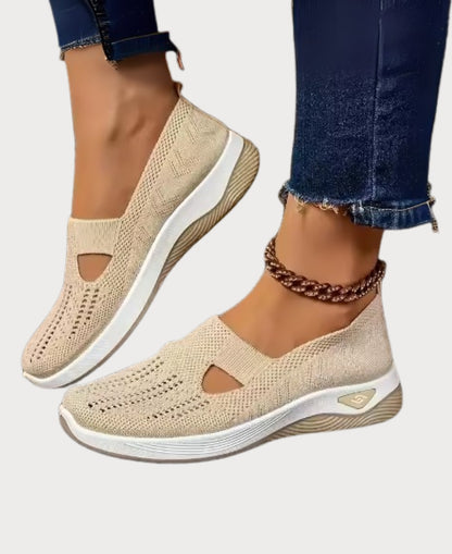 Cornelia - Zapatillas Cómodas para Caminar Antideslizante