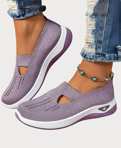 Cornelia - Zapatillas Cómodas para Caminar Antideslizante